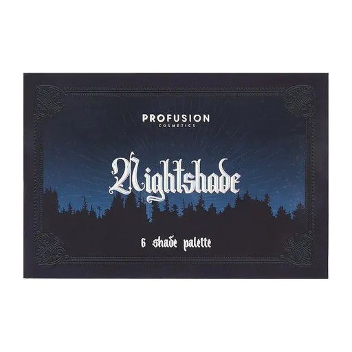 Profusion Cosmetics Enchanted Forest | Nightshade Palette Eyes Dark Slate Gray
