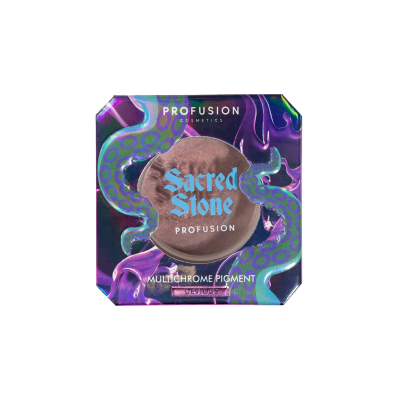 Prolux Cosmetics Profusion Sacred Stone Multichrome Pigment Eyeshadow Dim Gray DEVIOUS