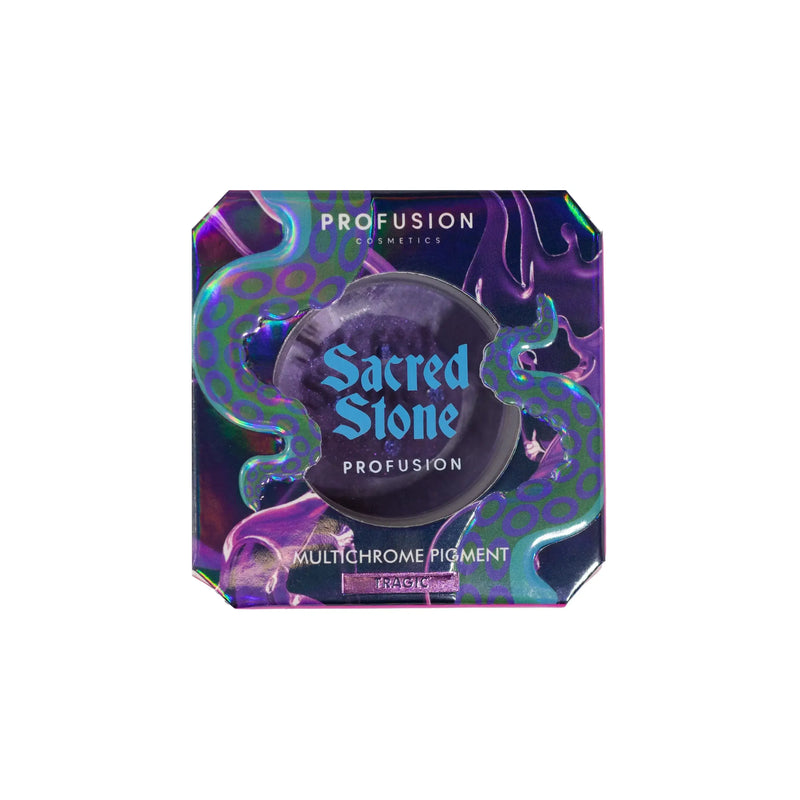 Prolux Cosmetics Profusion Sacred Stone Multichrome Pigment Eyeshadow Dark Slate Gray TRAGIC