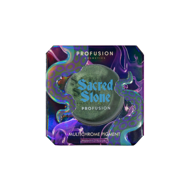 Prolux Cosmetics Profusion Sacred Stone Multichrome Pigment Eyeshadow Dark Slate Gray UNDERWORLD