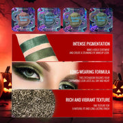 Prolux Cosmetics Profusion Sacred Stone Multichrome Pigment Eyeshadow Dark Red DEVIOUS,TRAGIC,SORCERESS,REVENGE,UNDERWORLD,EXILE