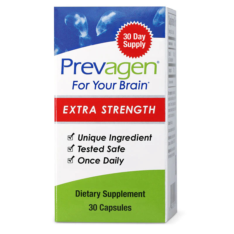 Prevagen Prevagen Extra Strength Capsules, 30 Count (6-Pack Counter Display) Vitamins & Supplements White Smoke