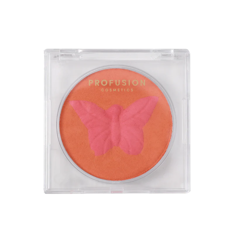 Profusion Cosmetics Empowered Butterfly | Social Butterfly Mousse Blush Blushes & Bronzers Light Gray Painted Lady,Monarch