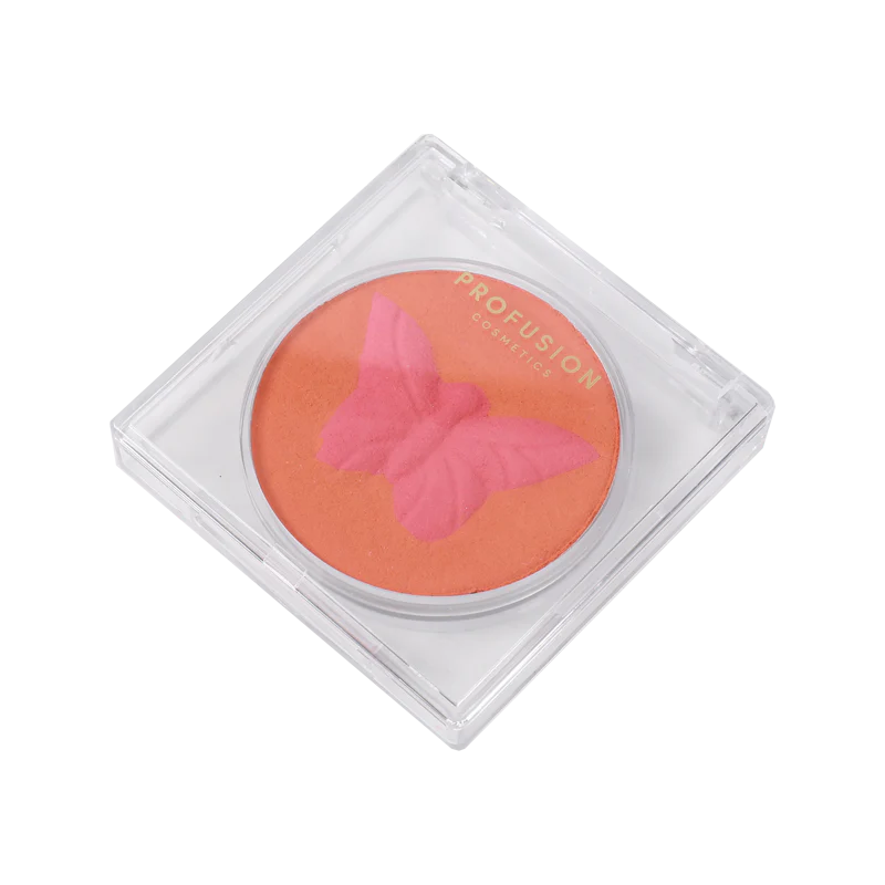 Profusion Cosmetics Empowered Butterfly | Social Butterfly Mousse Blush Blushes & Bronzers Light Gray Painted Lady,Monarch