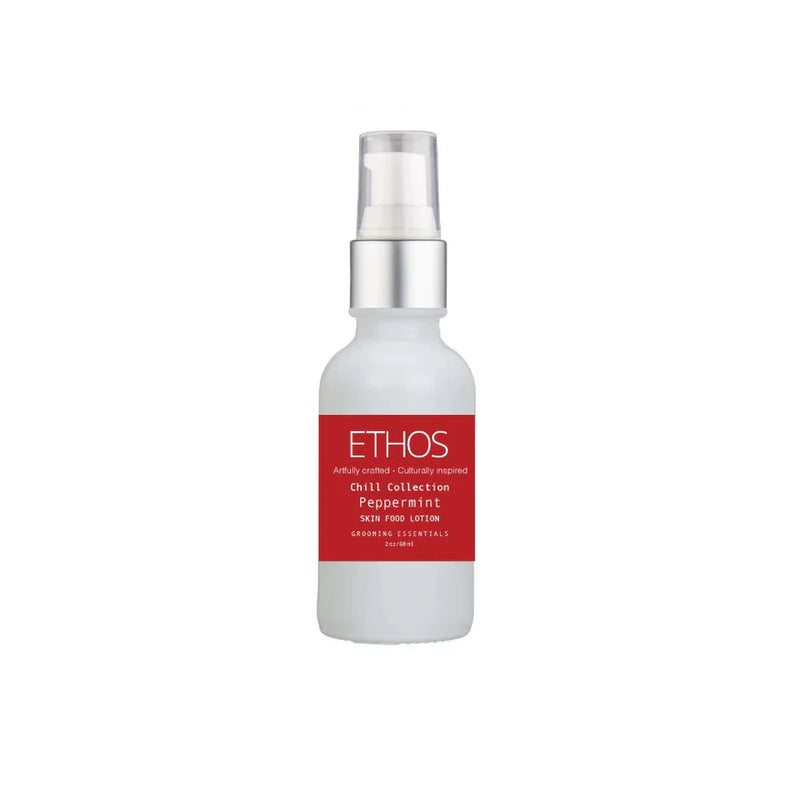 Ethos Grooming Essentials Ethos Grooming Essentials Peppermint Skin Food Lotion 2 oz Skin Food Lotion White Smoke