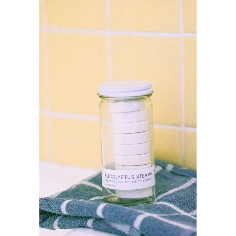 No Tox Life EUCALYPTUS STEAM® Cleansing vapors for the shower® - Normal Jar - No Tox Life® Peach Puff