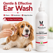 Warren London Instant Ear Cleaner For Dogs 4 oz or 12 oz - Removes Wax and Odor Spa Product White Smoke 4 Oz,12 Oz