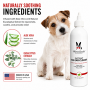 Warren London Instant Ear Cleaner For Dogs 4 oz or 12 oz - Removes Wax and Odor Spa Product White Smoke 4 Oz,12 Oz