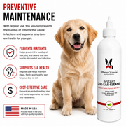 Warren London Instant Ear Cleaner For Dogs 4 oz or 12 oz - Removes Wax and Odor Spa Product White Smoke 4 Oz,12 Oz