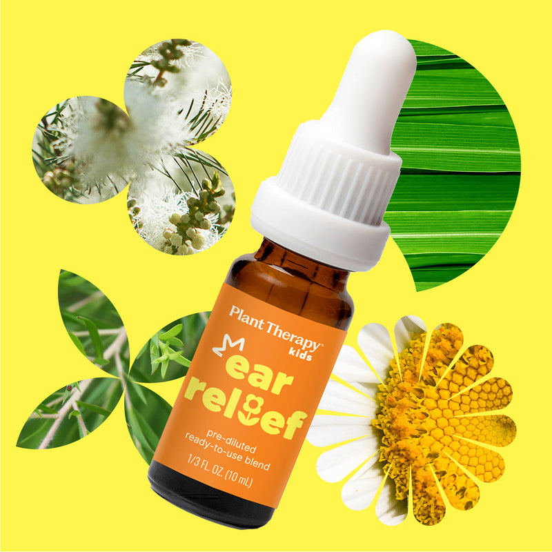 Plant Therapy Ear Relief Essential Oil Essential Oil Light Goldenrod 10 mL