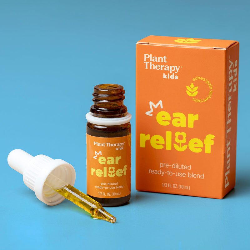 Plant Therapy Ear Relief Essential Oil Essential Oil Cornflower Blue 10 mL