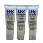 By Robin Creations Vegan Eczema Relief Hand & Body Cream Lotion & Moisturizer White Smoke 3 (3.4 oz) Biodegradable Tubes