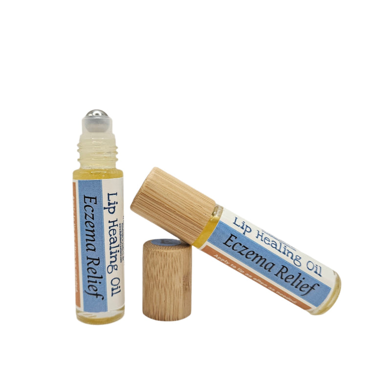 By Robin Creations Eczema Lip Repair Oil for Peeling & Cracked Lips Lip Balms White Smoke