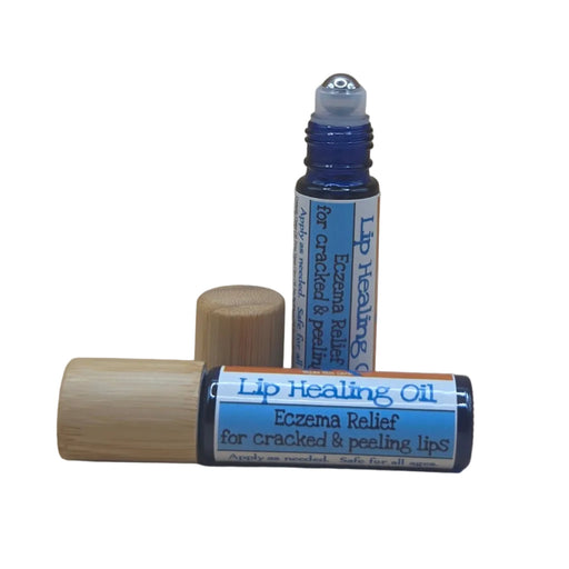 By Robin Creations Eczema Lip Repair Oil for Peeling & Cracked Lips Lip Balms White Smoke 1 Tube,3 Tubes