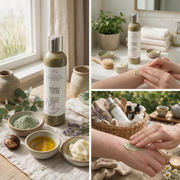 Glimmer Goddess® Organic Skin Care Organic Eczema Lotion – Soothing Relief & Skin Healing Lotions & Creams Gray 8 oz,4 oz,2 oz