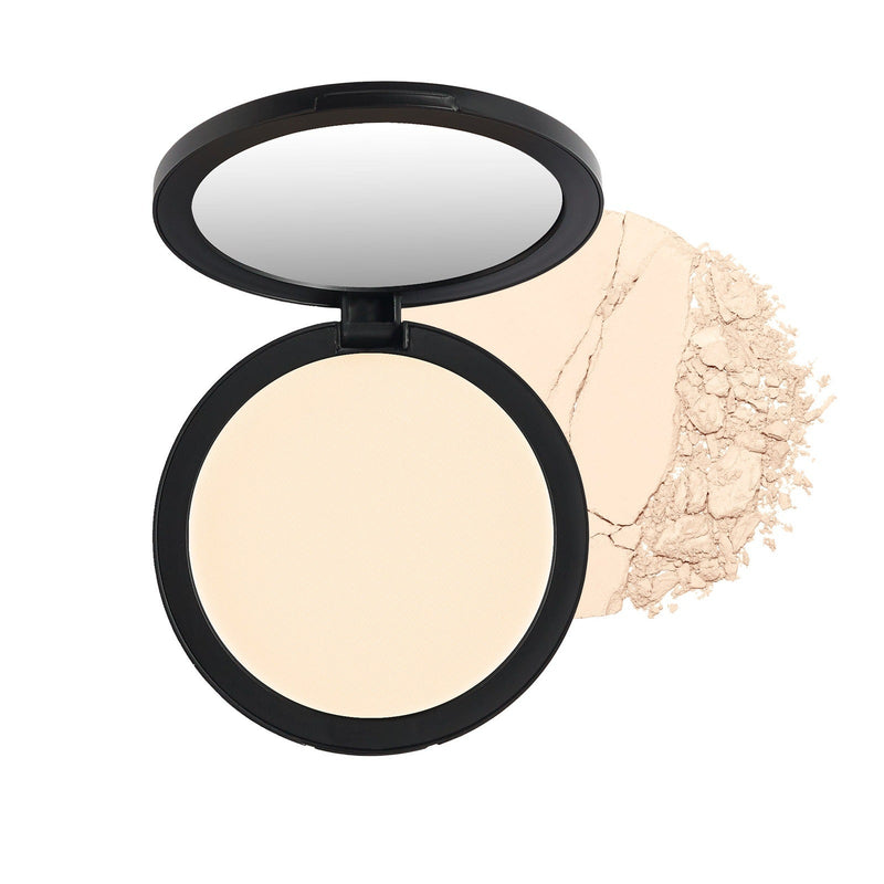Sydoni Skincare and Beauty SYDONI COMPACT PRESSED POWDER FOUNDATION– (8 Shades) Smooth, Set & Perfect Net. Wt. 10g/0.35 oz. Foundation White Smoke Eggshell
