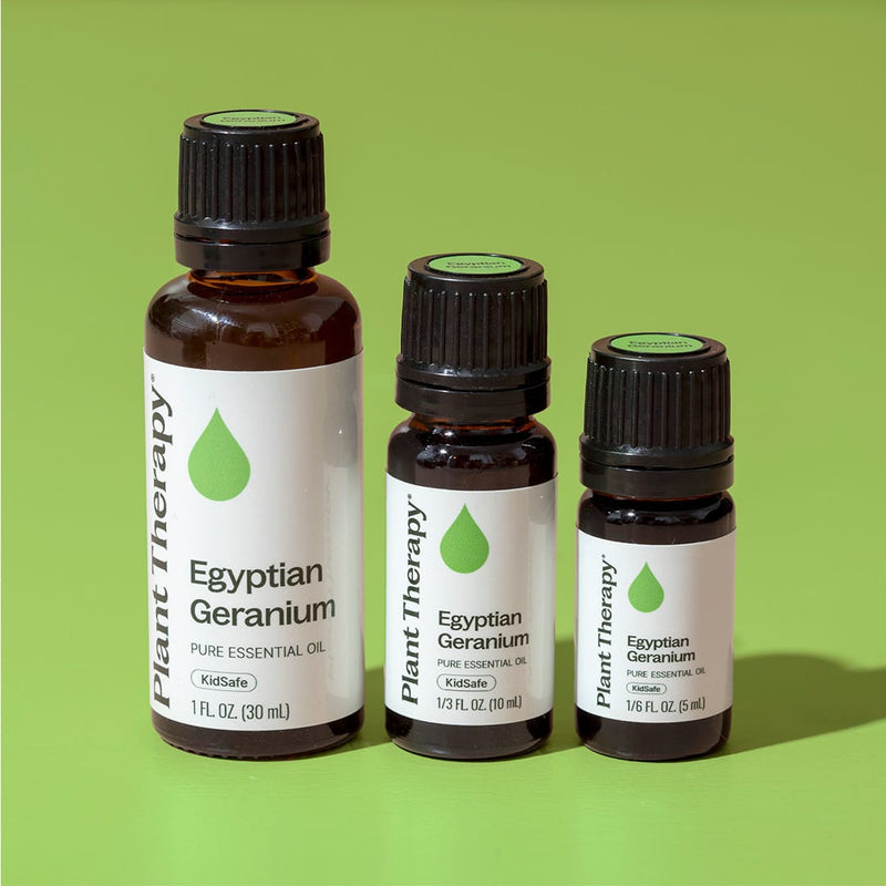 Plant Therapy Egyptian Geranium Essential Oil Essential Oil Dark Khaki 5 mL,10 mL,30 mL