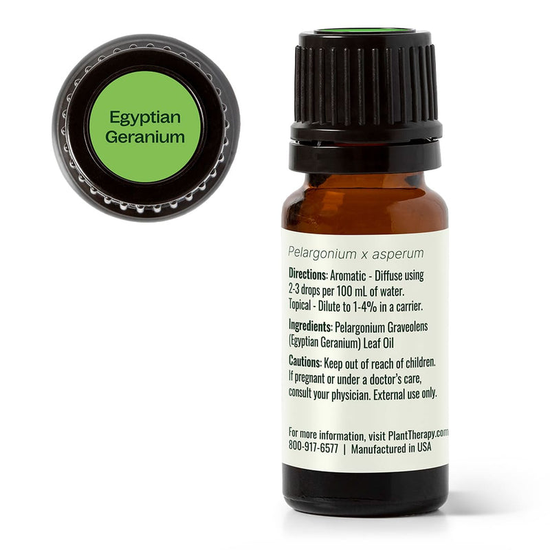 Plant Therapy Egyptian Geranium Essential Oil Essential Oil White Smoke 5 mL,10 mL,30 mL