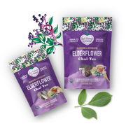 All Things Elderberry Elderflower Chai Herbal Tea White Smoke 16 Tea bags,50 Tea bag