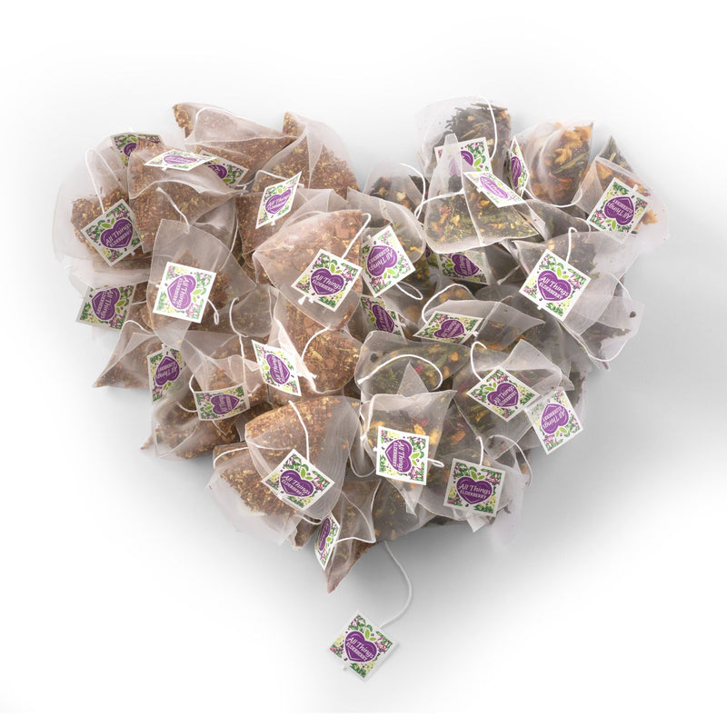 All Things Elderberry Elderflower Chai Herbal Tea White Smoke 16 Tea bags,50 Tea bag