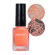 UberChic Beauty Electric Pumpkin - Stamping Polish Stamping Polish White Smoke