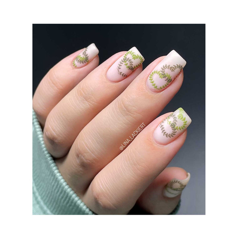 UberChic Beauty Elements of Love Stamping Plate Tan