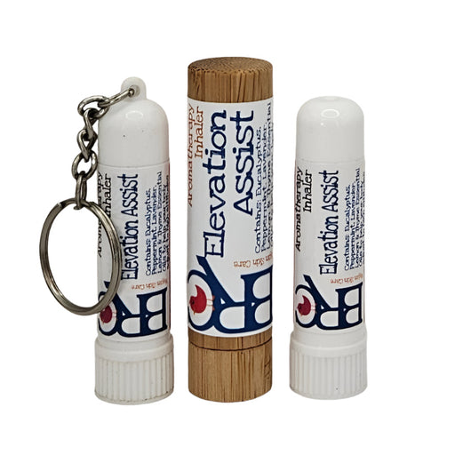 By Robin Creations Elevation Assist Aromatherapy Inhaler Aromatherapy White Smoke Plastic - without a keychain,Plastic - with a keychain,Bamboo (100% Plastic-Free & Zero Waste)