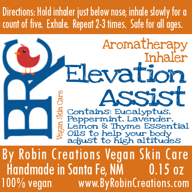 By Robin Creations Elevation Assist Aromatherapy Inhaler Aromatherapy White Smoke Plastic - without a keychain,Plastic - with a keychain,Bamboo (100% Plastic-Free & Zero Waste)