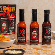 Elijah's Xtreme World's Hottest Xtreme Trio Hot Sauce Variety Pack Hot Sauce Gray