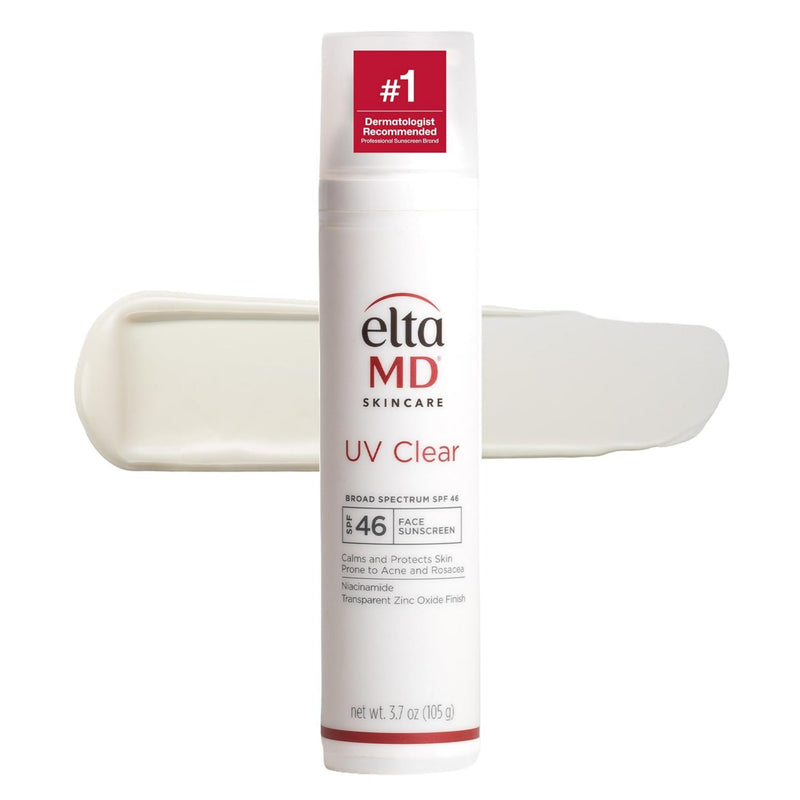 Nava Beauty EltaMD UV Clear Broad-Spectrum SPF 46 Skincare White Smoke 3.7 Oz