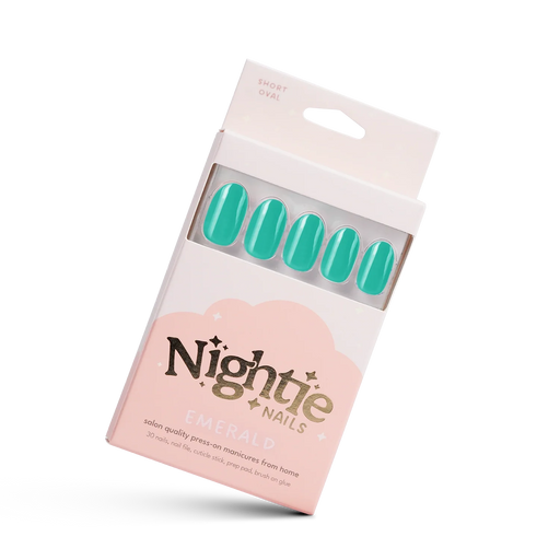Nightie Nails Emerald Black
