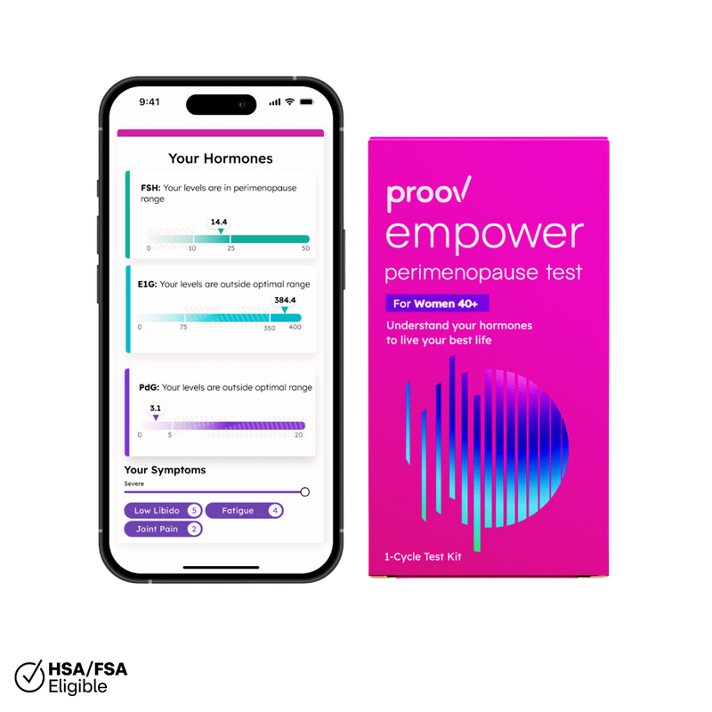 Proov Proov Empower Hormone Tracker Black