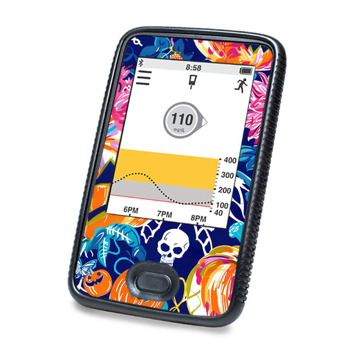 Peelz Enchanted Pumpkins DEXCOM G6 Touchscreen Receiver Peelz/Stickers White Smoke