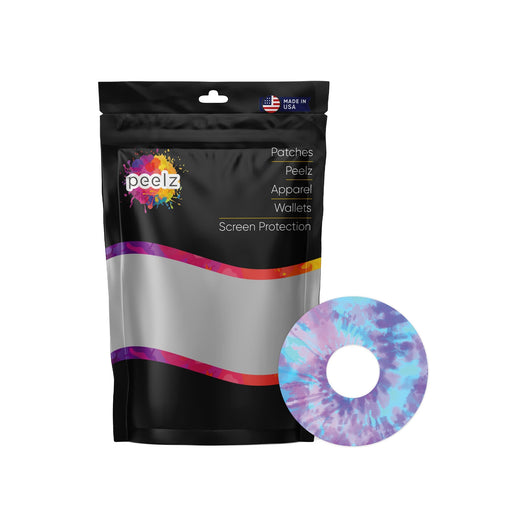Peelz Endless Summer Patch Tape Designed for the FreeStyle Libre 3 Plus & Lingo Patch Medical Tape White Smoke 12-Pack (Set of 12 Patches),4-Pack (Set of 4 Patches)