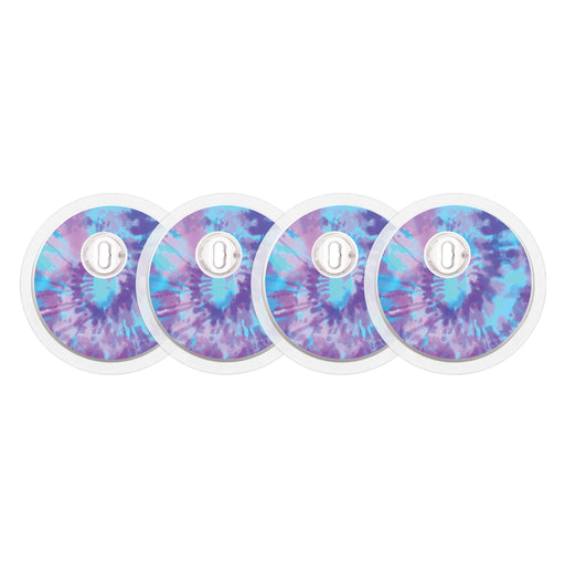 Peelz Endless Summer Sticker Designed for the FreeStyle Libre 3 Plus & Lingo  Sensor Peelz/Stickers White Smoke 4-pack (Set of 4 Stickers)