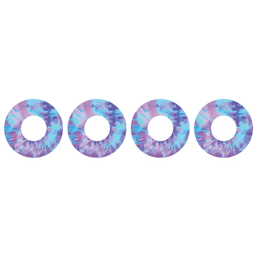 Peelz Endless Summer Tie-Dye Patch  Tape Designed for the FreeStyle Libre 2 Patch Medical Tape White Smoke 4-Pack Libre