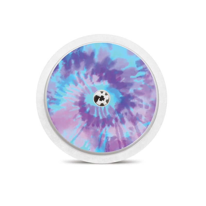 Peelz Endless Summer Tie-Dye for Freestyle Libre 2 Peelz/Stickers White Smoke Sensor Only