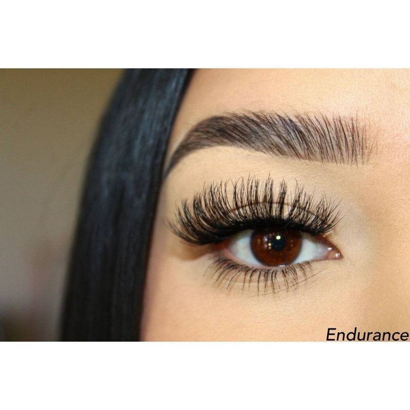 Rude Cosmetics Luxe 3D Lashes | Premium 3D Eyelashes False Lashes Tan Patience,Sacrifice,Miracle,Alertness,Endurance,Sharp,Ambitious,Commitment,Determined,Believe,Confidence,Courage,Dare To Dream,Excellence,Imagination,Inspiration