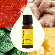 Plant Therapy Energy Essential Oil Blend Essential Oil Antique White 10 mL