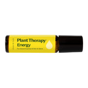 Plant Therapy Energy Essential Oil Blend Pre-Diluted Roll-On Essential Oil Black 10 mL