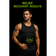 ZAQ Skin & Body REVA Multifunctional Infrared Heat, PEMF  Belt for Enhanced Wellness and Relaxation Black