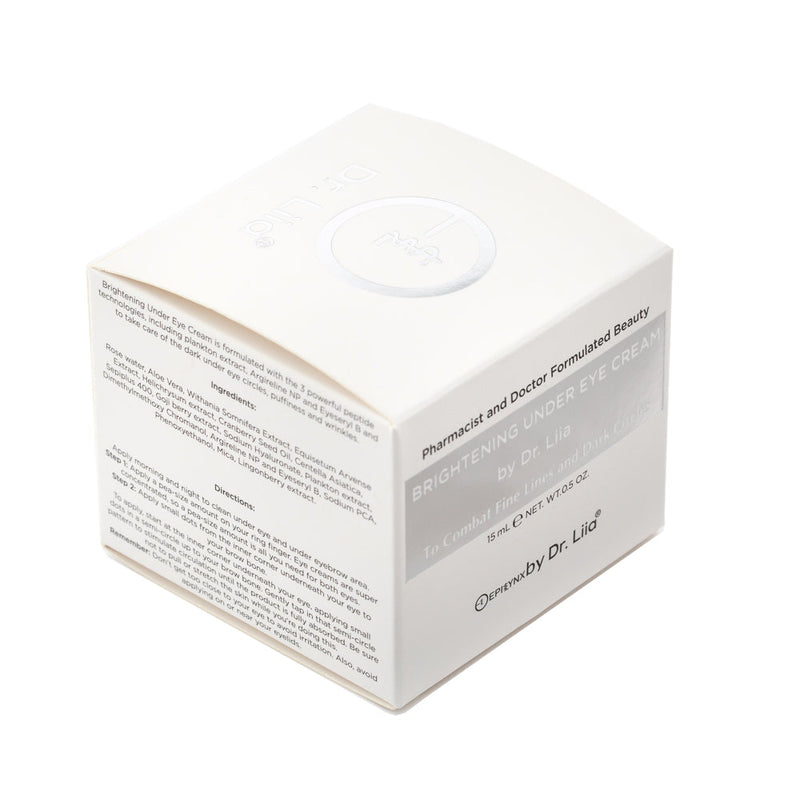 EpiLynx Anti-Aging Peptide Eye Cream for Wrinkles, Puffiness & Dark Circles White Smoke