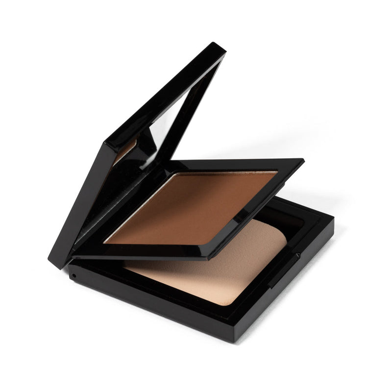 EpiLynx Luminous Matte Powder Foundation – Vegan, Gluten-Free, Allergen-Friendly Black 1: Light,2: Apricot Light,3: Natural Beige,4: Warm,5: Mystic Beige,6: Sun Kissed