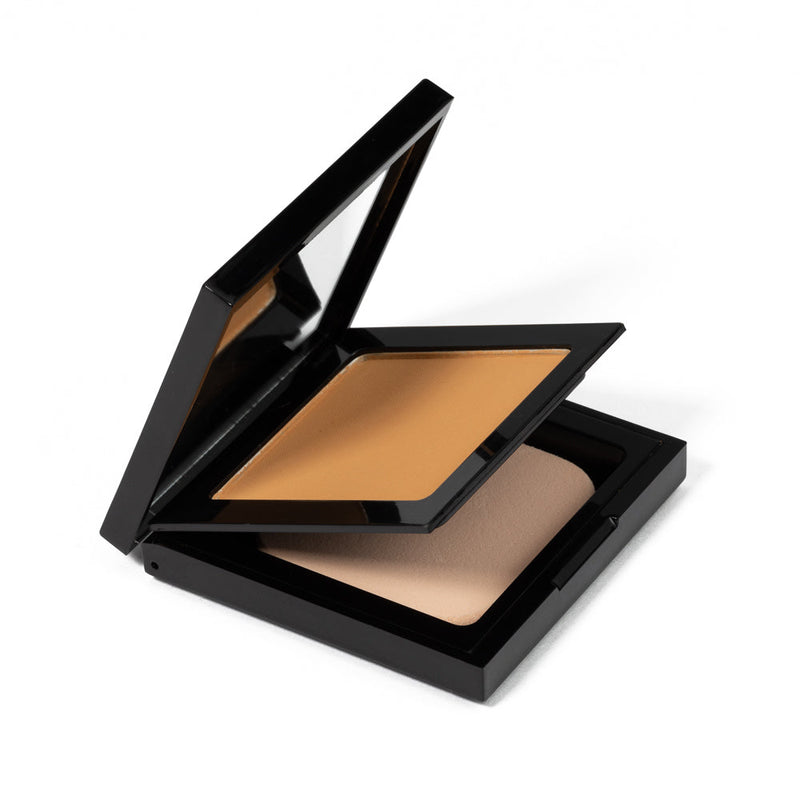 EpiLynx Luminous Matte Powder Foundation – Vegan, Gluten-Free, Allergen-Friendly Tan 1: Light,2: Apricot Light,3: Natural Beige,4: Warm,5: Mystic Beige,6: Sun Kissed