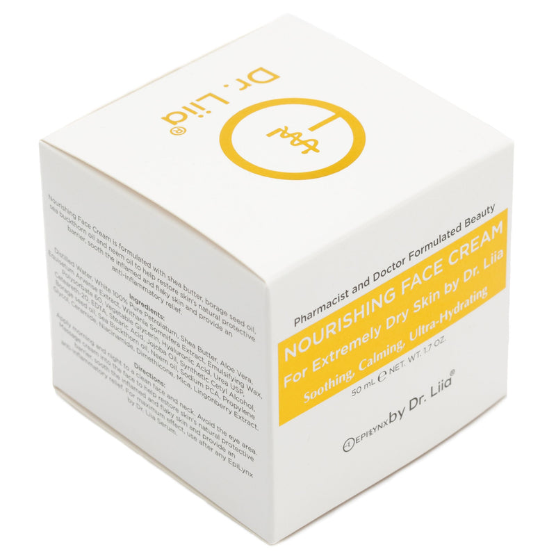 EpiLynx Super Nourishing Calming Face Cream for Extremely Dry & Sensitive Skin – Vegan & Hypoallergenic Face Creams Beige