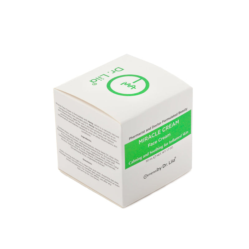 EpiLynx Rich Calming Cream for Dry, Stressed & Sensitive Skin - Vegan, Gluten-Free, Ultra-Hydrating Face Creams Light Gray