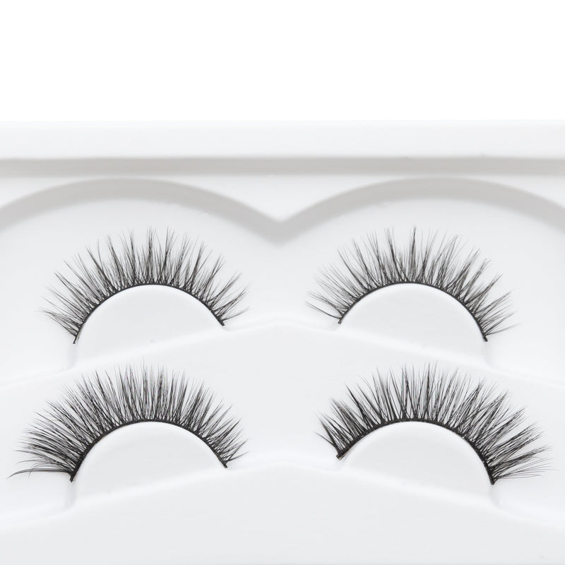 EpiLynx No-Glue Lash Kit – Waterproof Liner, Reusable Lashes & Vegan Formula Lavender Dramatic False Lashes,Natural Looking Lashes