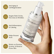 EpiLynx Lightweight Face Moisturizer for Sensitive & Dry Skin – Calming & Hydrating Face Serums Seashell