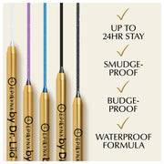 EpiLynx Soft-Glide Kajal Eyeliner Pen – Smudge-Resistant, Comfortable Wear for Sensitive Eyes eyemakeup Misty Rose Blackest Black,Moonlight Black Shimmer,Royal Purple Shimmer,Moonlight White Shimmer,Royal Blue Shimmer
