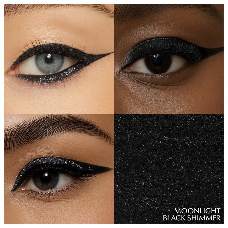 EpiLynx Soft-Glide Kajal Eyeliner Pen – Smudge-Resistant, Comfortable Wear for Sensitive Eyes eyemakeup Black Blackest Black,Moonlight Black Shimmer,Royal Purple Shimmer,Moonlight White Shimmer,Royal Blue Shimmer